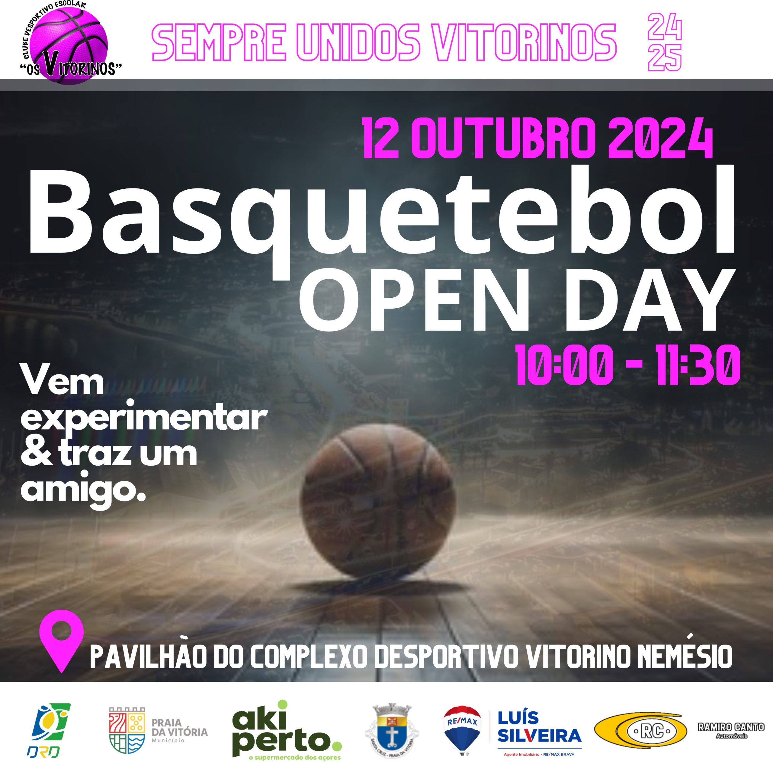 Cartaz Open Day Vitorinos